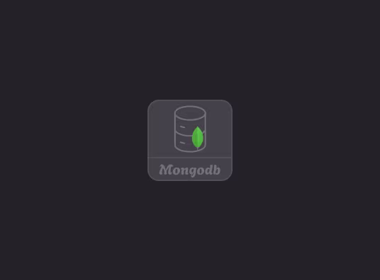 Mongodb components dark